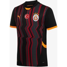 Puma Galatasaray 2024-25 Alternatif Erkek Siyah Futbol Forması.03