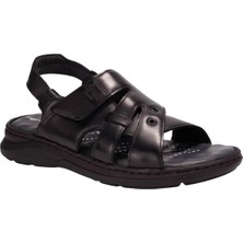 Forelli Berkay 40528 Erkek Sandalet - Siyah