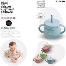 Kiwi Cloudy 11 Parça Full Silikon Bebek Beslenme Seti: Olive Renk, Bpa/pvc Içermez, Doğal, Güvenli, Esnek