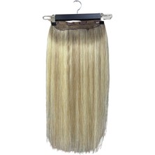 Halit Can HairKing Halitcan Hairking Uzbek 18/8 Ömbre Renk , 70CM , 150G Çıt Çıt (Yarım Ay) [100% Gerçek Insan Saçı]