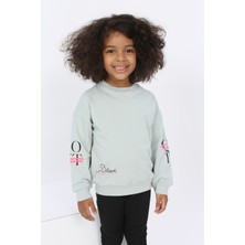 Toontoy Kids Toontoy Kız Bebek Believe Baskılı Sweatshirt