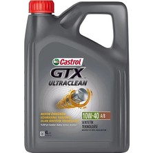 Castrol Gtx Ultraclean 10W-40 A/b 4 Litre Motor Yağı 2024 ÜRETİM