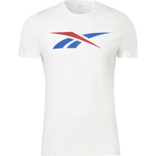 Reebok Gs Vector Tee Beyaz Erkek Kısa Kol T-Shirt