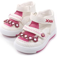 Şirin Bebe 2223-28 Ortopedik Kız Bebek Ilk Adım Ayakkabı Sandalet