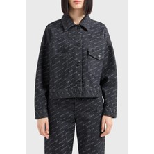 Armani Exchange Logolu Jakarlı Ceket Bayan Ceket 6DYB20 Y18BZ 42AC