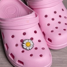 Piraye Gift Papatya Tasarım  Jibbitz Crocs Uyumlu Terlik Süs