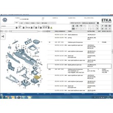 Erciyas Oto Oem Passat B6 / B7 Bardaklik Sürgülü Kapak (Gri) 0 3C0857503