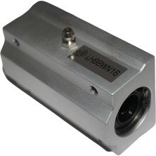 Linear Bushing 16 mm Yataklı Lineer Rulman - LHBBWN16 (Pillow Block Lineer Bilyalı Rulman) LBBR 16-2LS/HV6 , KH16-B , LMK16UU