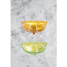 Best Parti Limon-Portakal Folyo Balon Seti