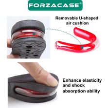 Forzacase 7 cm Boy Uzatıcı Tabanlık Tam Boy Hava Alabilen Tasarım - FC653