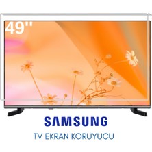Technozi Samsung Uyumlu 49" Inç 149 Ekran Tv Koruyucu Kırılmaz Paneli