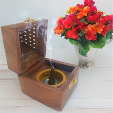 Hediye Kesesi Tarçın (Cinnamon) Konik Tütsü Mumu 10'lu