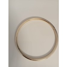 Hobi Durağı 12 cm Gold Metal Yuvarlak Çanta Sapı