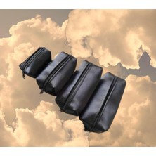 Carnivalland 4 Farklı Boyda Çok Fonksiyonlu Şık Makyaj Çantası Seti