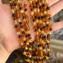 Kehribarevi Ereğli Orjinal Baltık Damla Kehribar multicolor   Bebek Kolyesi