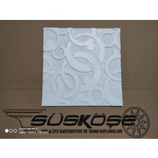 Süs Köşe Dekor Çemberlitaş Desen Tavan Kaplama 9mm 2m2 (8 Adet)