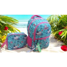 GENC DIJITAL BASKI Papağanlar Okul Çantası ve Beslenme Çantası