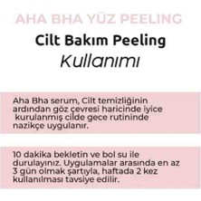 Aha & Bha Peeling Solution - Aha Bha Yüz Peelingi 20ML 0,67 Fl.oz