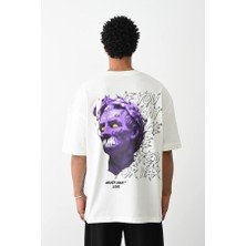 Tabi Tabi ''never Hane Love'' Baskılı Unisex Oversize T-Shirt