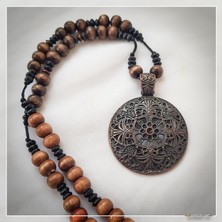Z Jewelry Art Dıngı - El Yapımı Etnik Otantik Bohem Kadın Erkek Unisex Kolye