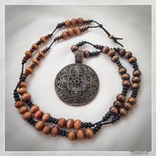 Z Jewelry Art Dıngı - El Yapımı Etnik Otantik Bohem Kadın Erkek Unisex Kolye