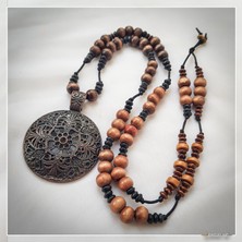 Z Jewelry Art Dıngı - El Yapımı Etnik Otantik Bohem Kadın Erkek Unisex Kolye