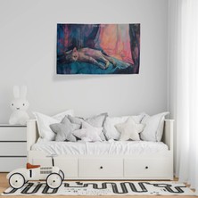 Lekedar Design Studio Paw-Pow Serisi No:12 Duvar Örtüsü