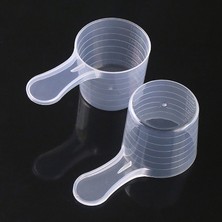 Xiaoba2 Şeffaf 5 Adet 70 ml Plastik Ölçme Kabı Ölçekli Şeffaf Karıştırma Kabı Ölçme Kavanoz Konteyner Beher Mutfak Pişirme Aracı Fırın Diy (Yurt Dışından)