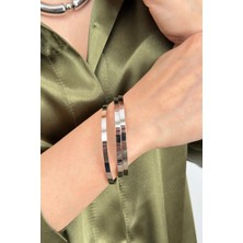 Nuva Atelier Ajda Bileklik Silver 3'lü 4mm