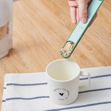 Xiaoba2 B En Yeni Ayarlanabilir Çift Başlı Mutfak Pişirme Malzemeleri Için Ölçüm Kaşığı Ölçekli Ölçüm Kaşığı Mutfak Aksesuarları (Yurt Dışından)