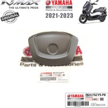 Yamaha Nmax 125/155 2021-2024 Orijinal Direksiyon Üst Kapak Gri