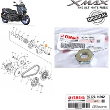 Yamaha Xmax 250/300 2018-2024 Orijinal Arka Varyatör Kavrama Tası Somunu