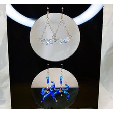 MiniQ's Bijuteri Miniq's Handmade Kristal Boncuk Bijuteri Küpe