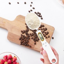 Xiaoba2 Açık Yeşil Ağırlık Ölçüm Kaşığı LCD Dijital Mutfak Terazisi 500G 0.1g Gıda Kaşığı Ölçeği Mini Mutfak Aletleri Süt Kahve Terazisi (Yurt Dışından)