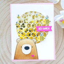 Xiaoba2 4573 Petek Balık Pulu Içi Boş Metal Kesme Ölür Scrapbooking Yeni Zanaat Albümü Pullar Kabartma Kart Yapımı Için Stencil Çerçeve (Yurt Dışından)