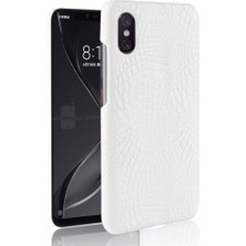 SZY Market Xiaomi Mi 8 Pro Anti Scratch Klasik Timsah Için Şık Klasik Durumda (Yurt Dışından)