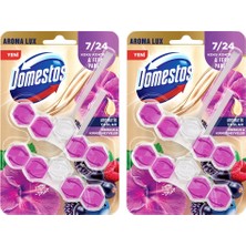 Domestos Tuvalet Bloğu Aroma Lux Hibiskus & Kırmızı Meyveler 100 G X2