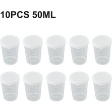 Xiaoba2 50ML Mutfak Ölçüm Terazileri Ölçüm Bardakları Ölçüm Kabı Diy Kek Yapımı Pişirme Araçları 30ML Plastik Şeffaf (Yurt Dışından)