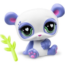 Littlest Pet Shop Minişler Tekli Paket S1 - 16 - Mor Panda