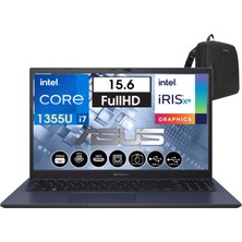 ASUS Expertbook B1502CVA-I716512B1D Intel Core I7-1355U 16GB 256GB SSD 15.6 Fullhd Freedos Taşınabilir Bilgisayar I716512B1D01+WEBLEGELSINÇANTA