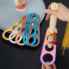 Xiaoba2 Renk 4 Adet Paslanmaz Çelik Spagetti Ölçer Makarna Erişte Tedbir Aşçı Mutfak Kek Cetvel Tapeline Ücretsiz Ölçüm Mutfak Gereçleri Alet (Yurt Dışından)