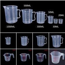 Xiaoba2 500ML 30ML-1000ML Plastik Ölçekli Ölçüm Kabı Mutfak Pişirme Için Ölçüm Aletleri Mutfak Alet Aksesuarları Ölçme Gıda Pişirme Kapları (Yurt Dışından)