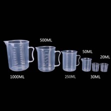 Xiaoba2 1000 ml Plastik Ölçüm Kabı Hafif Dayanıklı Pişirme Kabı 20 ml 30 ml 50 ml 250 ml 500 ml 1000 ml Taşınabilir Ölçüm Kabı Teraziler Aletler (Yurt Dışından)