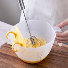 Xiaoba2 1000 ml Şeffaf Filtre Ölçme Kabı Ölçek Hattı ile Yumurta Çırpmak Pasta Yapımı Mutfak Süzgeçleri Büyük Kapasiteli (Yurt Dışından)