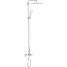 Grohe Tempesta Cube 250 Duş Sistemi Termostatik Banyo Bataryalı - 26691001