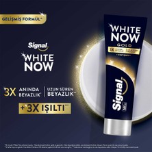 Signal White Now Gold Diş Macunu 75ML + Signal Performans Diş Fırçası