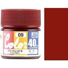 Mr. Hobby Gunze AVC09 10 Ml. Russian Blood Red Iı, 40.yıl Mr.color Serisi Maket Boyası