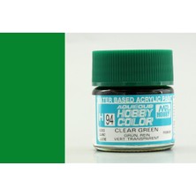 Mr. Hobby Gunze H094 10 Ml. Clear Green, Aqueous Serisi Maket Boyası