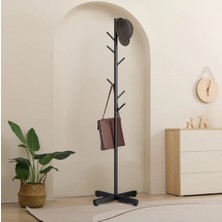 Trendesk Metal Beyaz  Ayaklı Askılık Portmanto Modern Elbise Askısı Konfeksiyon Askısı 165 cm