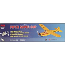 Pm Model 2008 Piper Super Cub, Lastik Motorlu Serbest Uçuş Model Kiti